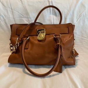 Medium leather camel Michael Kors handbag